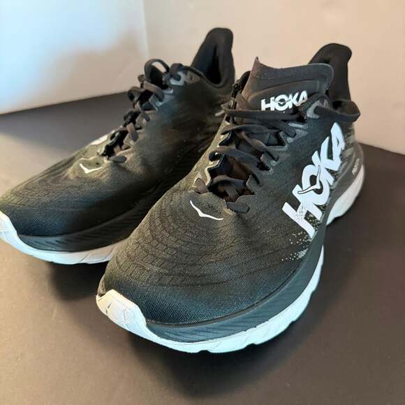 HOKA Men\'s Mach 5 Running Shoes Black Castlerock Size 11 main image 7